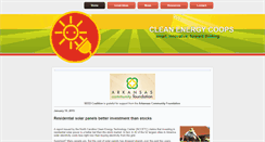 Desktop Screenshot of cleanenergycoops.org